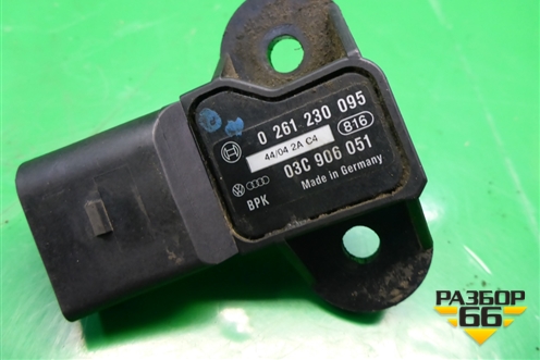Датчик абсолютного давления (1.0л BJR) (03C906051) для Volkswagen Pointer с 2004г