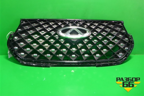 Решетка радиатора (не под камеру) (602001387AA) для Chery Tiggo 7 Pro с 2019г (Тиго 7 Про)