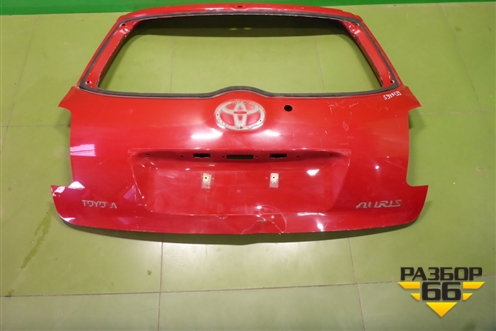 Дверь багажника без стекла (6700502110) для Toyota Auris с 2006-2012г