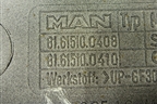 Накладка кабины правая  (продолжение кабины) (81615100408) для MAN  TGX с 2007г