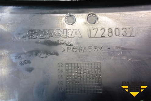 Накладка на щиток приборов  с дефлекторами (1728037) для Scania  5 P Series с 2004-2016г