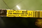 Радиатор кондиционера (9682531280) для Peugeot 408 с 2012г