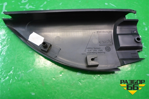 Накладка двери передней левой уголок (6RU837973) для Volkswagen Polo (седан) с 2010г