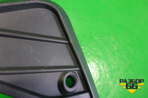 Накладка переднего бампера левая (под парктроник) (6N5853665A) для Volkswagen Polo с 2020г