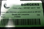 Обшивка багажника правая (1Z5867428R) для Skoda Octavia (А5) с 2004-2013г