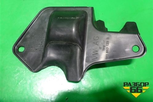 Кожух рулевой колонки (нижний на пол) (1B1863129B) для Skoda Octavia (А5) с 2004-2013г