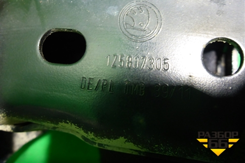 Усилитель заднего бампера (лифтбек) (1Z5807305) для Skoda Octavia (А5) с 2004-2013г