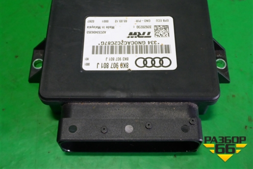 Блок управления стояночным тормозом (8K0907801J) для Audi A4 (В8) с 2007-2015г