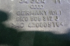 Рычаг задний нижний (правый) (8K0505312J) для Audi A4 (В8) с 2007-2015г