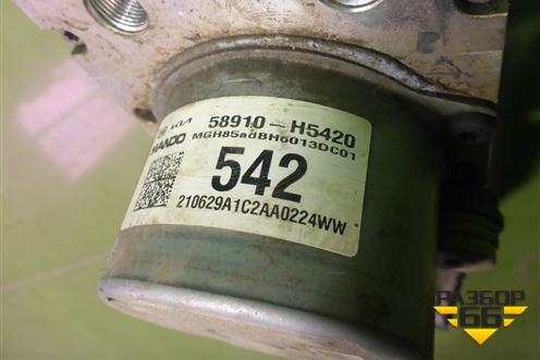 Блок ABS (58910H5420) для Hyundai Solaris с 2017г