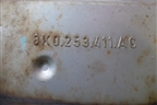 Глушитель (2.0л CDN) (8K0253411AC) для Audi A4 (В8) с 2007-2015г