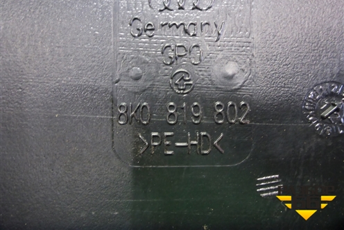 Воздуховод отопителя (правый) (8K0819802) для Audi A4 (В8) с 2007-2015г
