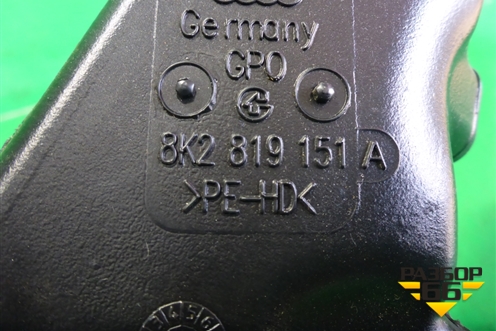 Воздуховод отопителя (8K2819151A) для Audi A4 (В8) с 2007-2015г