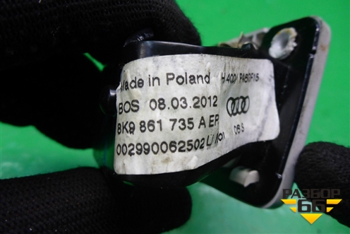Кронштейн (сетки в багажник левый) (8K9861735AER) для Audi A4 (В8) с 2007-2015г