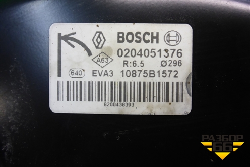 Усилитель тормозов вакуумный (0204051376) для Renault Megane 2 с 2002-2009г