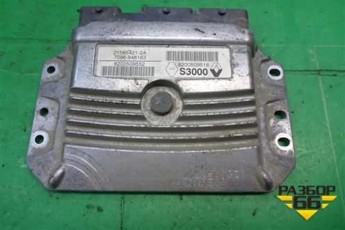 Блок управления двигателем (1.6л K4MC813) (8200509516) для Renault Megane 2 с 2002-2009г