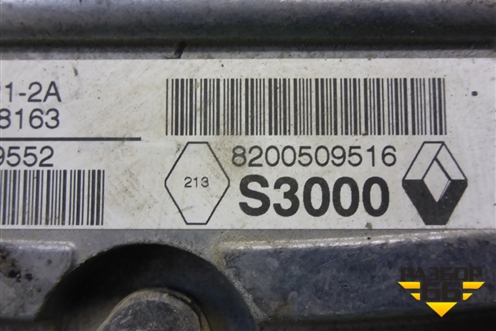 Блок управления двигателем (1.6л K4MC813) (8200509516) для Renault Megane 2 с 2002-2009г