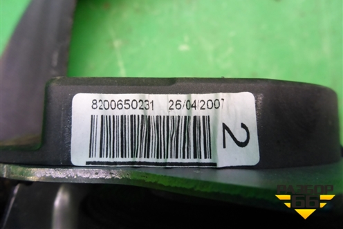 Ремень безопасности задний правый с пиропатроном (8200650231) для Renault Megane 2 с 2002-2009г
