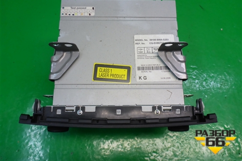 Магнитола (39100SWAG203) для Honda CR-V(RE) с 2006-2012г