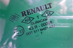 Стекло двери передней левой для Renault Megane 2 с 2002-2009г