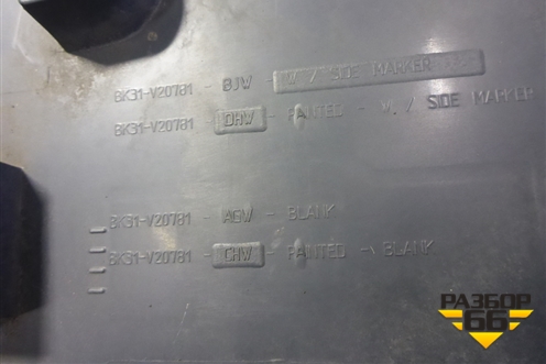 Накладка двери передней левой (BK31V20781BJW) для Ford Transit с 2014г