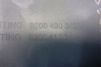 Накладка переднего бампера правая (после 2006г) (8200490342) для Renault Megane 2 с 2002-2009г