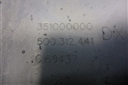 Накладка подножки правой (500312441) для Iveco Daily с 2006-2011г