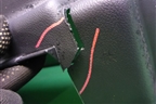 Обшивка багажника левая (нижняя) (EG2168861) для Mazda CX 7 с 2006-2012г