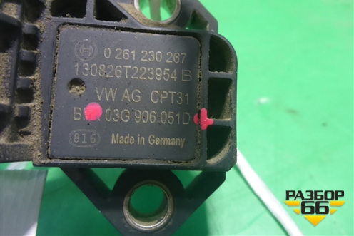 Датчик абсолютного давления ( 1.2л CBZ) (03G906051D) для Seat Ibiza с 2008-2017г