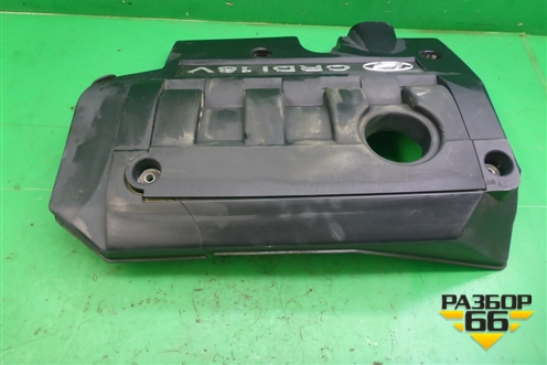 Накладка декоративная на двигатель (2.0л D4EA) для Hyundai Santa Fe с 2000-2012г (Classic)