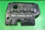 Накладка декоративная на двигатель (2.0л D4EA) для Hyundai Santa Fe с 2000-2012г (Classic)