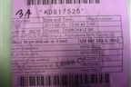 Обшивка двери задней левой под электрику (1Z5867023G) для Skoda Octavia (А5) с 2004-2013г