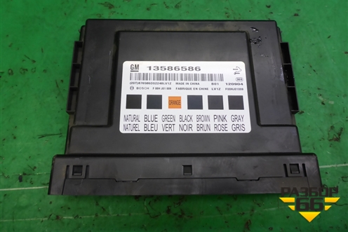 Блок комфорта (13586586) для Chevrolet Cruze c 2009-2015г