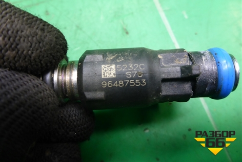 Форсунка инжекторная электрическая (1.6л F16D3) (96487553) для Chevrolet Cruze c 2009-2015г