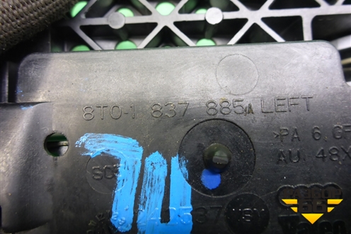 Ручка наружная двери передней левой (правый руль) (8T0837885) для Audi Q5 c 2008-2017г