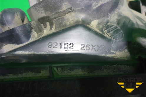 Фара правая (галоген) (9210226500) для Hyundai Santa Fe с 2000-2012г (Classic)