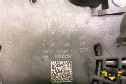 Генератор  (2.0л CNC) (06H903017T) для Audi Q5 c 2008-2017г