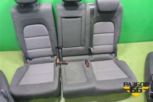 Сиденья комплект (правый руль, с AIR BAG и подогревом электро регулировка) для Audi Q5 c 2008-2017г