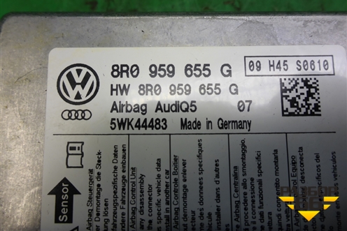 Блок управления AIR BAG (8R0959655G) для Audi Q5 c 2008-2017г