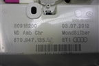 Плафон салонный передний (8T0947135BF) для Audi Q5 c 2008-2017г