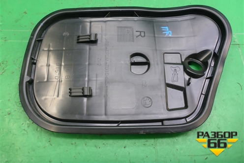 Панель внутренняя двери передней правой (5JA837916B) для Skoda Rapid с 2013г