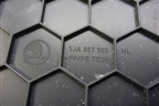 Накладка на торпедо (боковая левая) (5JA857503) для Skoda Rapid с 2013г