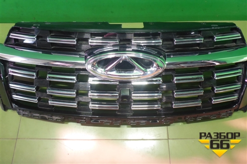 Решетка радиатора (под камеру) (602000625AA) для Chery Tiggo 8 с 2018г (Тиго 8)