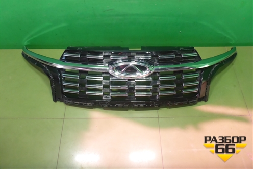 Решетка радиатора (под камеру) (602000625AA) для Chery Tiggo 8 с 2018г (Тиго 8)