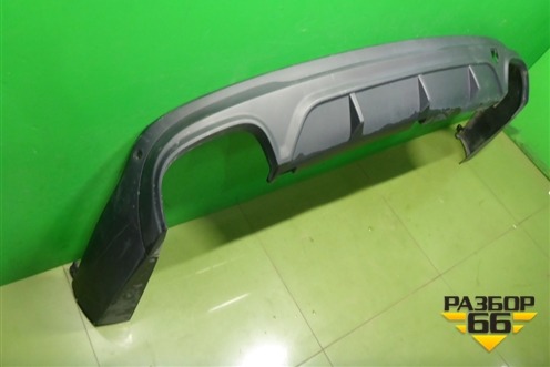Юбка заднего бампера (под парктроник) (602001763AA) для Chery Tiggo 8 Pro с 2021г