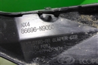 Накладка заднего бампера (под парктроник) (86696N9050) для Hyundai Tucson с 2020г