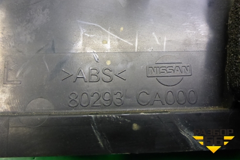 Накладка двери передней левой уголок (80293CA000) для Nissan Murano (Z50) с 2002-2008г