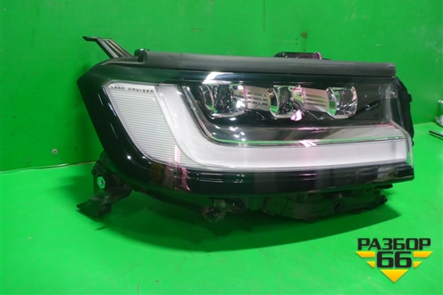 Фара правая (Full Led без блока) (8114560Q50) для Toyota Land Cruiser (300) с 2021г