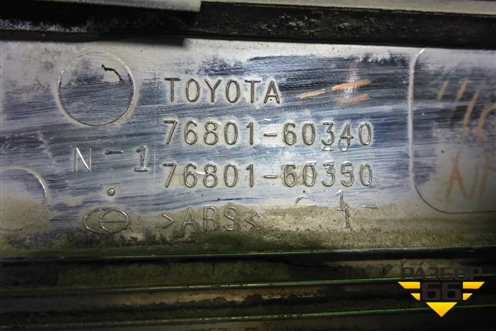 Накладка двери багажника (после 2015г) (7680160340) для Toyota Land Cruiser (200) с 2008г