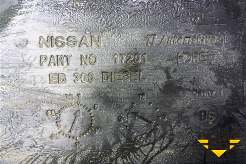 Бак топливный (дизель) для Nissan Navara (D40) с 2005-2015г (Навара)